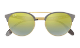 Highstreet Round Sunglasses "Grey/Gold" RB3545-9007-A7_51