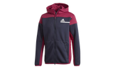ZNE Aeroready Fullzip Sweatshirt "Legend Ink / Power Berry" FT6131