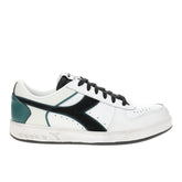 Magic Basket Low Icona Leather Lace Up Sneakers