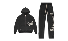 OG Logo Sweatsuit V2 "Black Washed" HH3F8WYY