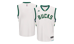 Milwaukee Bucks Swingman Jersey "White / Green" A74054