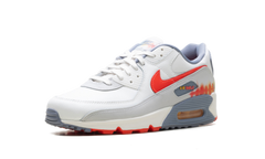Air Max 90 Premium "Summit White Ashen Slate Pure Platinum Bright Crimson" HJ9147 121