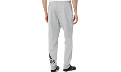 Essentials French Terry Tapered Cuff Logo Pants "Medium Grey Heather / Black" GK8978