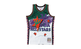 NBA Sublimated Hakeem Olajuwon Swingman Jersey "1995 All Star West - White" SMJYNG18434 ASWWHIT95HOL