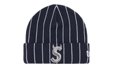 New Era Devil S Logo Beanie "SS26 - Stripe Navy" SU27488