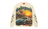 Sunset Drift Layered T-Shirt "Bone" JAT2H01K