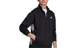 Must Haves 3-Stripes 1/2 Zip "Black / White" EB5280