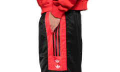CHAVARRIA FLEECE ZIP OFF PANT "Black / Red" KD9359