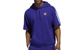 Donovan Mitchell Short Sleeve Hoodie "Team College Purple" HB6759
