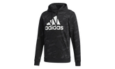 Essentials AOP Hoodie "Black / White" GD5489