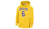 NBA LA LAKERS LEBRON JAMES #6 FLEECE HOODIE "Yellow" DB1181 728