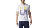 Los Angeles Training T-Shirt "White / Sunshine / Purple" BP7736