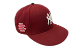 59FIFTY MLB NY YANKEES FITTED HAT "ERIC EMANUEL - Wine" EE430