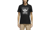 originals Logo Casual Sports Short Sleeve "Black" CF3097