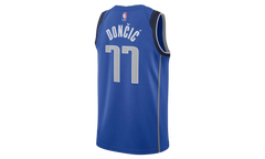 NBA MAVERICKS 'DONCIC 77' 22/23 ICON EDITION SWINGMAN JERSEY "Blue/Navy/White" DN2002 480