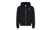 Club Full-Zip Fleece Hoodie "Black / White" FN3861 010