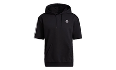 Donovan Mitchell Short Sleeve Hoodie "Black" HB6757