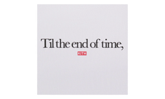 Til The End of Time Tee "White" khm034585 101