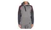 Tech Fleece Long Funnel Zip Hoodie "Carbon Heather / Black" 805655 063