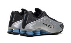Shox R4 "Metallic Silver Black Psychic Blue" HQ1988 004