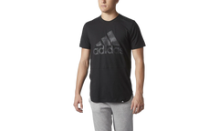 Badge Of Sport Tee "Black / Grey Five" CD4321