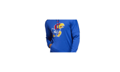 NCAA Kansas Jayhawks Team Issue Pullover Hoodie "Royal Blue" DA8367