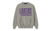 LAKERS SPORTS FIT CREWNECK SWEATSHIRT "CONCRETE HEATHER" 192NB256505F