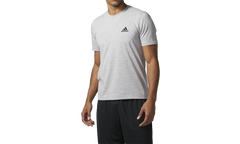 Essential Droptail 3 Stripe Tee "Grey Black" BQ1544