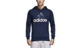 Essentials Linear Pullover Hoodie "Navy White" B45730