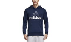 Essentials Linear Pullover Hoodie "Navy White" B45730