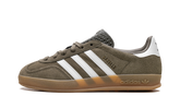 Gazelle Indoor "Olive Strata Cloud White Gum" JQ0174