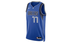 NBA MAVERICKS 'DONCIC 77' 22/23 ICON EDITION SWINGMAN JERSEY "Blue/Navy/White" DN2002 480