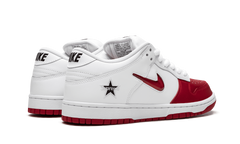 SB Dunk Low "Supreme - Jewel Swoosh Red/White" CK3480 600