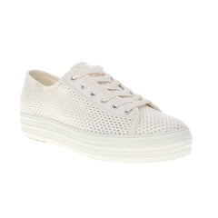 Triple Kick Cotton Mesh Lace Up Sneakers