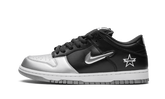 SB Dunk Low OG QS "Supreme - Jewel Swoosh Silver/Black" CK3480 001