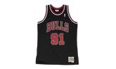 NBA Dennis Rodman Swingman Alternate Jersey "1997 Chicago Bulls - Black" SMJYGS18152 CBUBLCK97DRD
