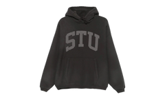 STU Applique Hoodie "BLACK" 118578 BLAC