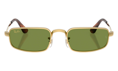 Ray-Ban Bold Metals "A$AP Rocky - Polished Arista Gold with Green Lens" RB3927 001 31
