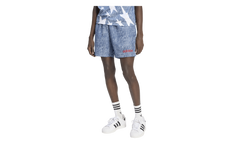 Denim Graphic Nylon Short "USA" KB2804