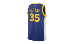 NBA GS Warriors Away Icon Swingman Jersey "Durant" 864475 496