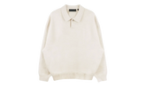 Knit Long Sleeves Polo "Cloud Dancer" 192BT232181F