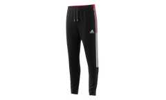 Tiro 21 Track Pants "Black / Team Power Red" GJ9867