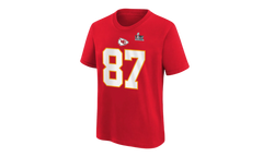 Kansas City Chiefs Super Bowl LIX GS "Travis Kelce Name & Number T‑Shirt" 9Z1B7NFPRECHIK