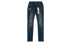 Light Destroy Indigo Denim "Blue" P001 LDDI324