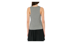 Knitted Logo Tank Top "Grey" 52080702