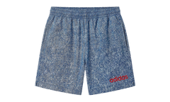 Denim Graphic Nylon Short "USA" KB2804