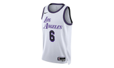 LEBRON JAMES LA LAKERS CITY EDITION SWINGMAN JERSEY "White" DO9597 101
