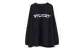 Ponte 90's Reflective Long Sleeve Tee "Vintage Black" 125HO254541F