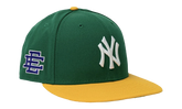 59FIFTY MLB FW21 NY YANKEES FITTED HAT "ERIC EMANUEL - Green/ Yellow" EE425