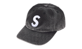 Pigment Coated S Logo 6-Panel "SS26 - Black" SU27308